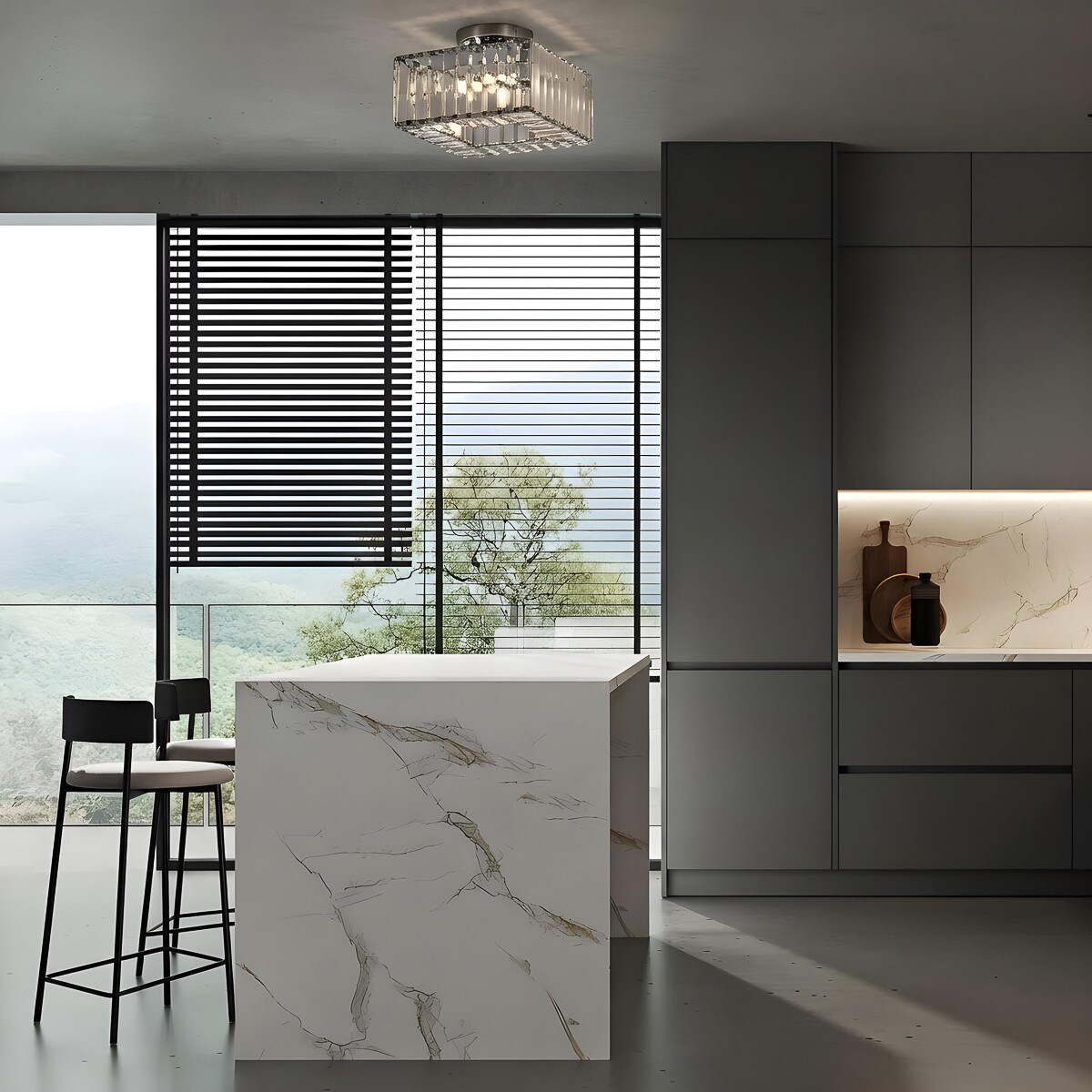 Plafon Light Prestige Vetro chrom 1 x E27 1 szt.