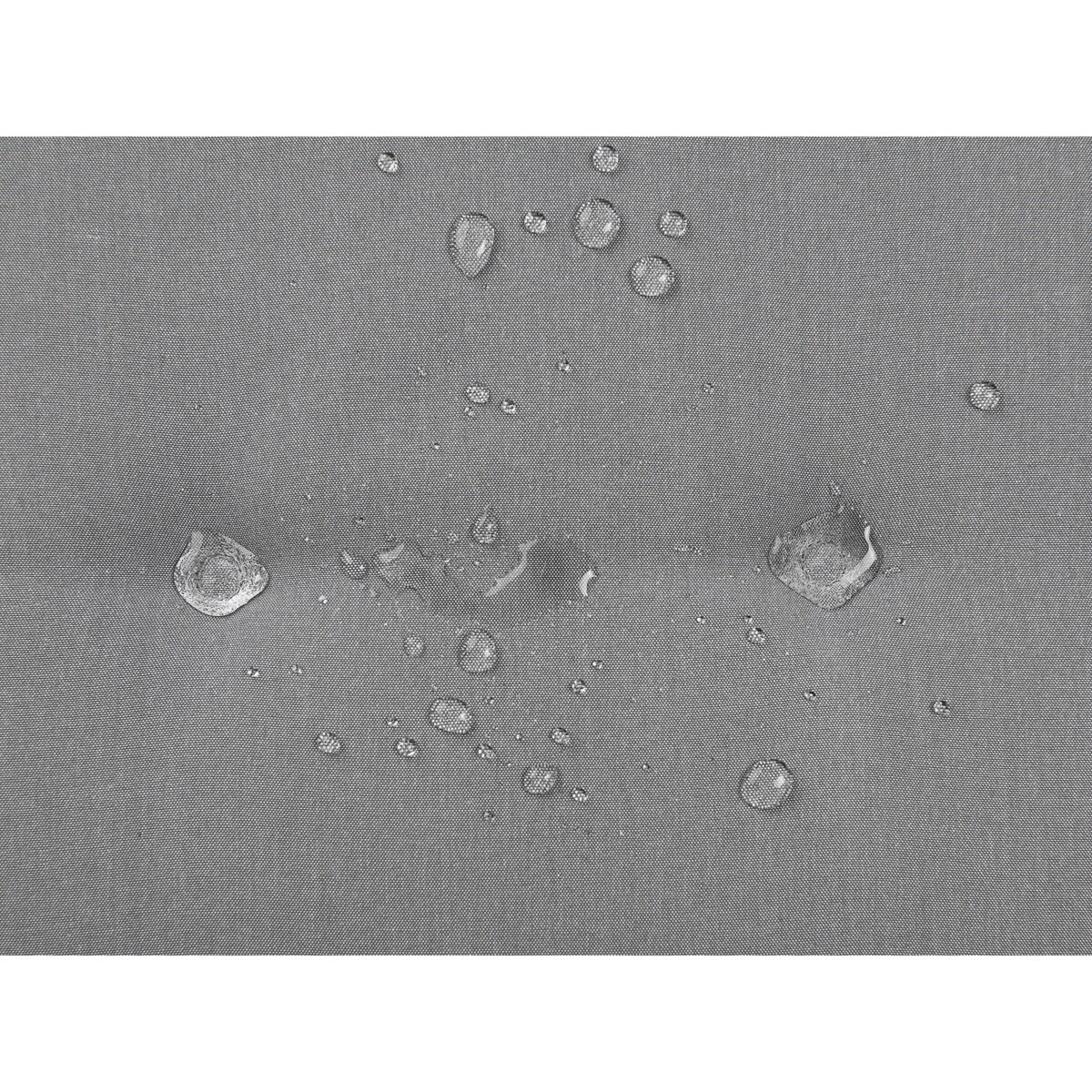 Zestaw 8 poduszek na krzesła ogrodowe szary MAUI