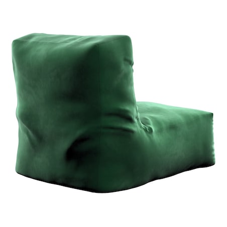 Pufo- fotel Poppy, butelkowa zieleń, 87 x 31 x 75 cm, Posh Velvet