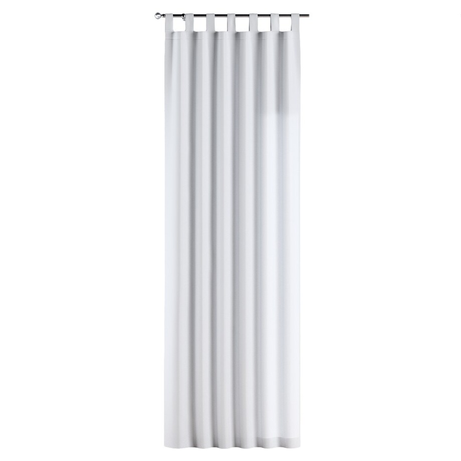 Zasłona na szelkach 1 szt. 130x245 biały z połyskiem