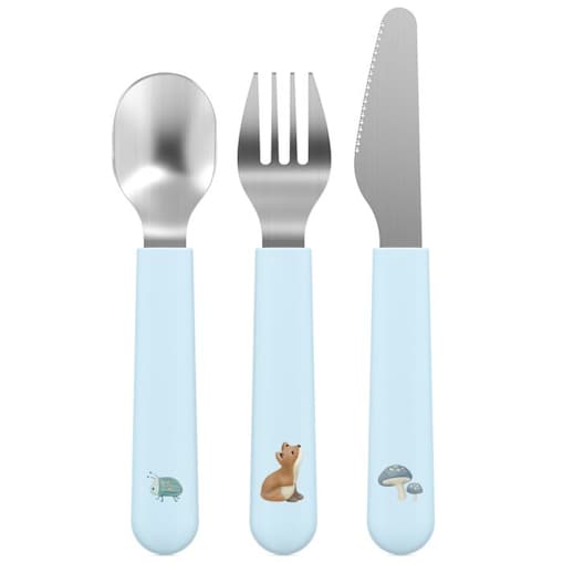 Sztućce dziecięce 3-szt. Mio Forest Friends 108033065408