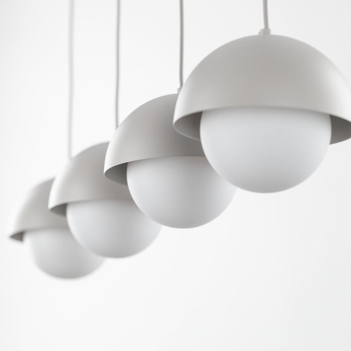 Lampa wisząca BONO BEIGE 10213 TK Lighting beżowo-biała 4xG9 regulowana nowoczesna do salonu i jadalni