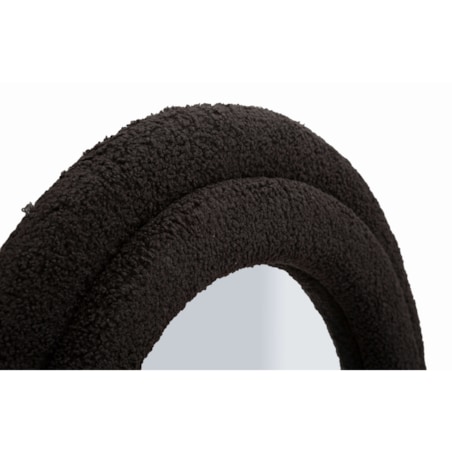 Lustro ścienne w materiałowej ramie TEDDY, 160 cm