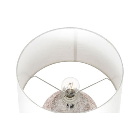 Lampka nocna ceramiczna beżowa MAREB