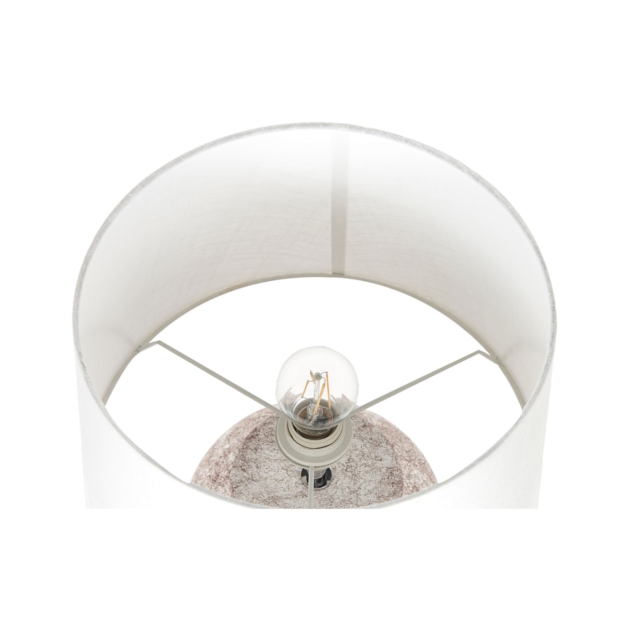 Lampka nocna ceramiczna beżowa MAREB