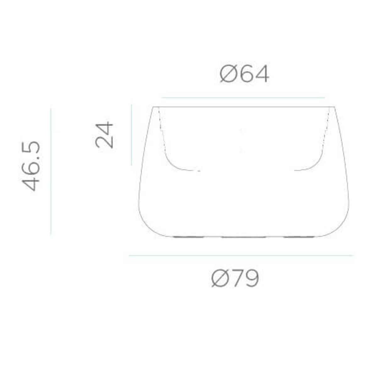 Solarna ogrodowa donica Camelia LUMCA080SSNW King Home IP65 zmienna barwa biała