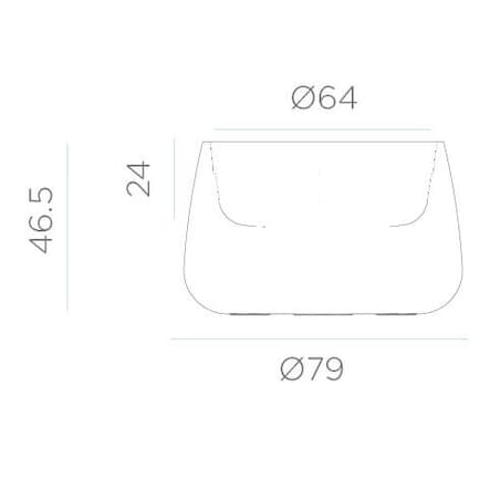 Solarna ogrodowa donica Camelia LUMCA080SSNW King Home IP65 zmienna barwa biała