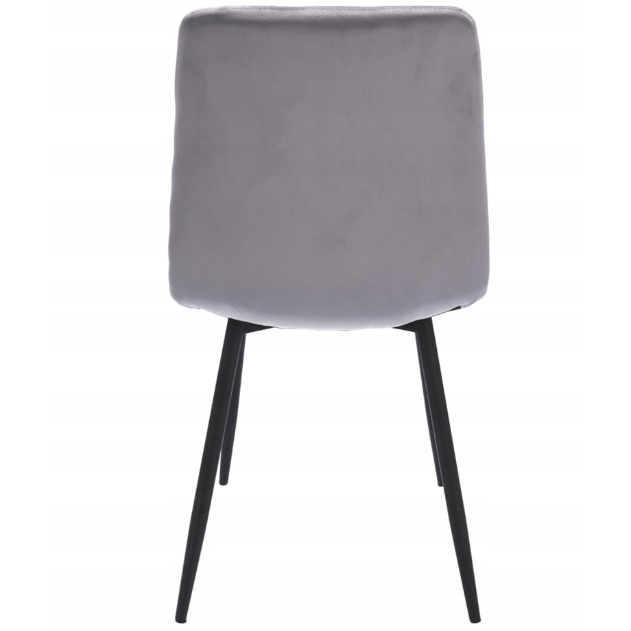 2 X Krzesło Do Jadalni Kuchni Stołu Zestaw Komplet Piado Szare