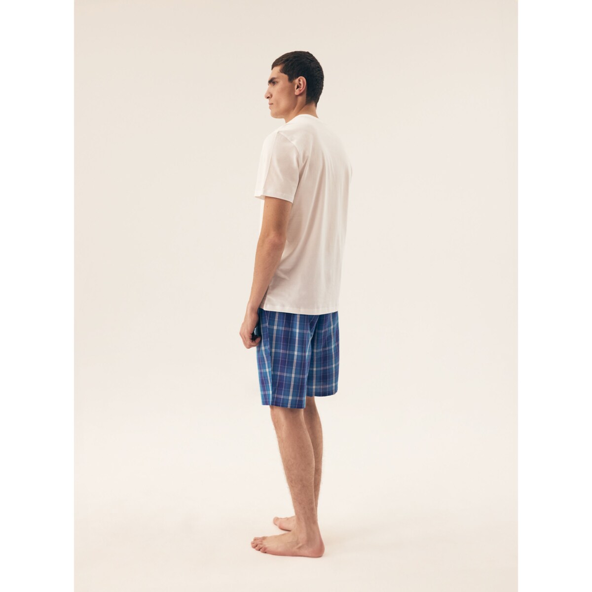 Piżama Dock 42616 Biała Biały, L