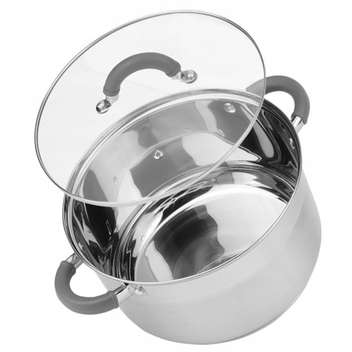 Garnek stalowy ze stali nierdzewnej 24cm 5.6L ROSSNER