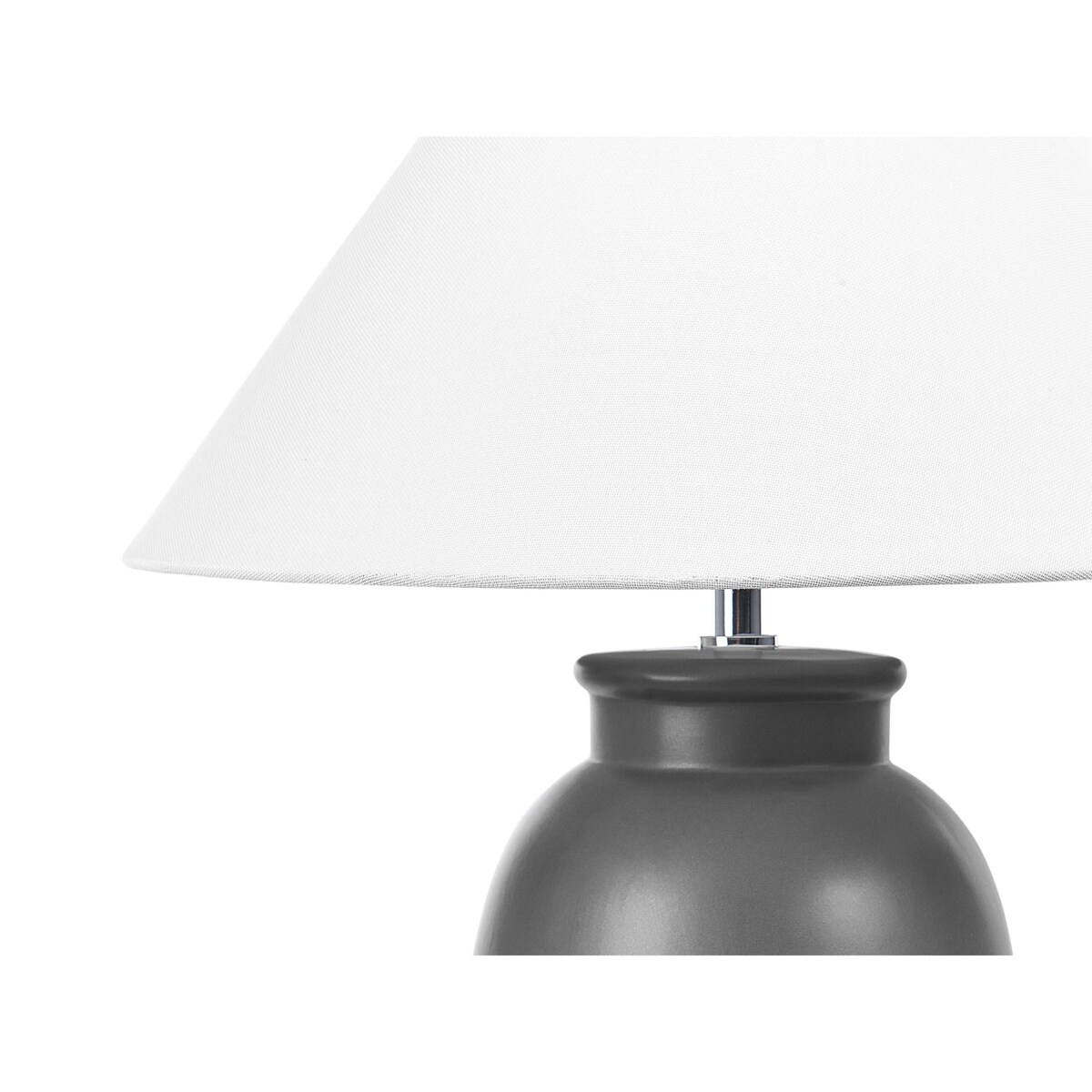 Lampa stołowa ceramiczna czarna PATILLAS