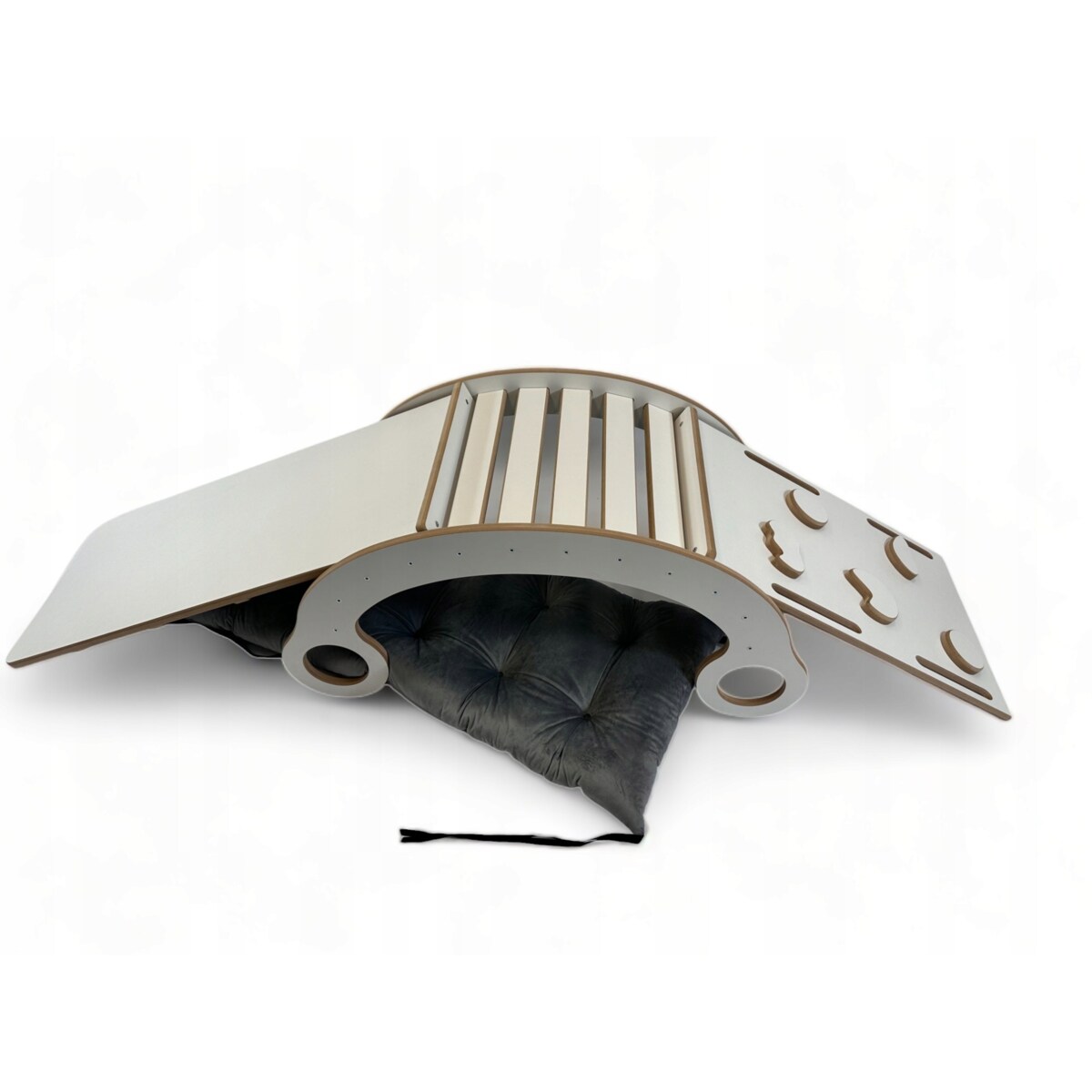 Deska do balansowania + Poduszka Grafit + Ścianka + Zjeżdżalnia/Drabinka CE