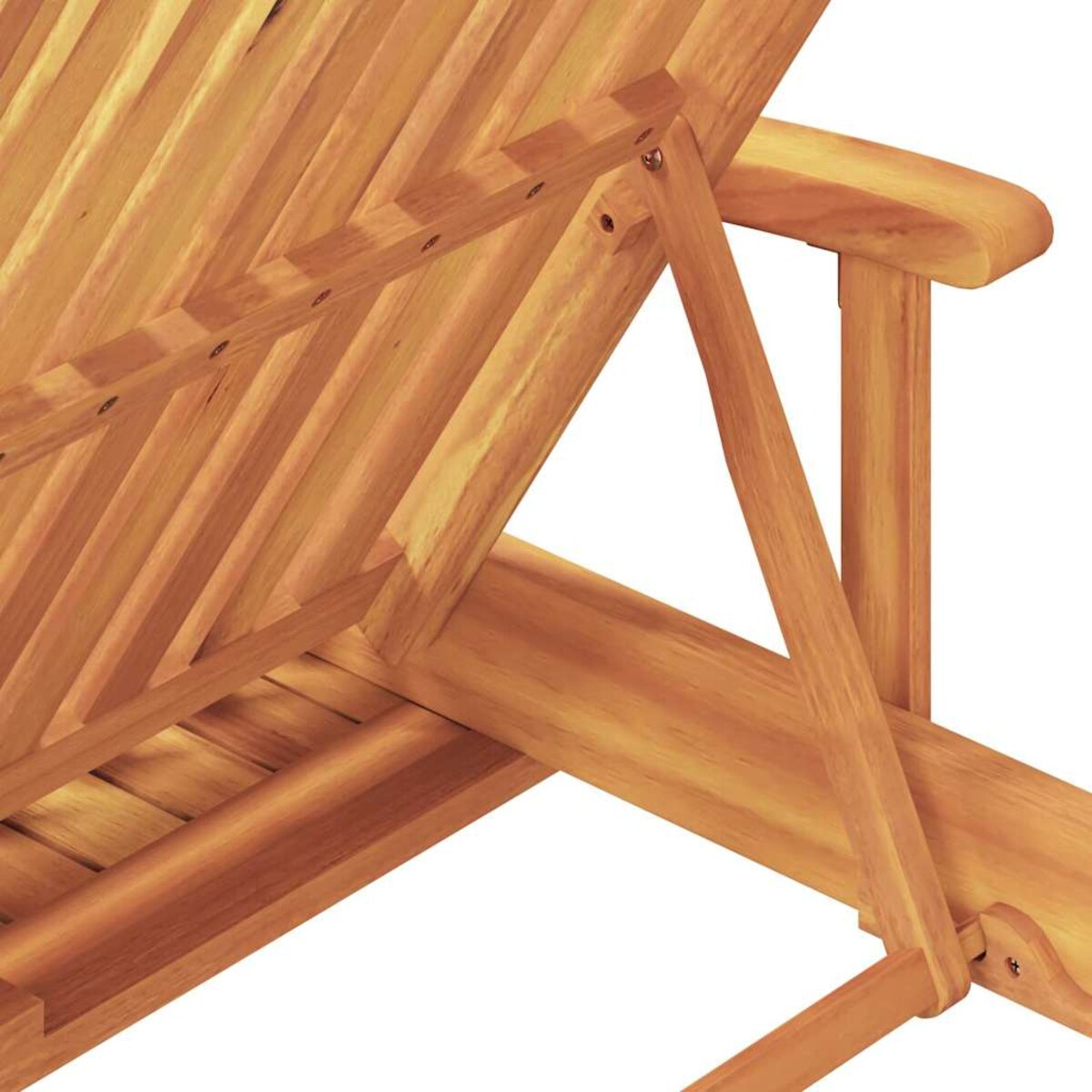 vidaXL Leżak 2-osoba 3 pcs Beżowy 40 x 40 x 40cm Lite drewno akacjowe