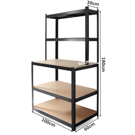 Regał metalowy stół warsztatowy Humberg HR-855 180x100x60 cm 825 kg 4855