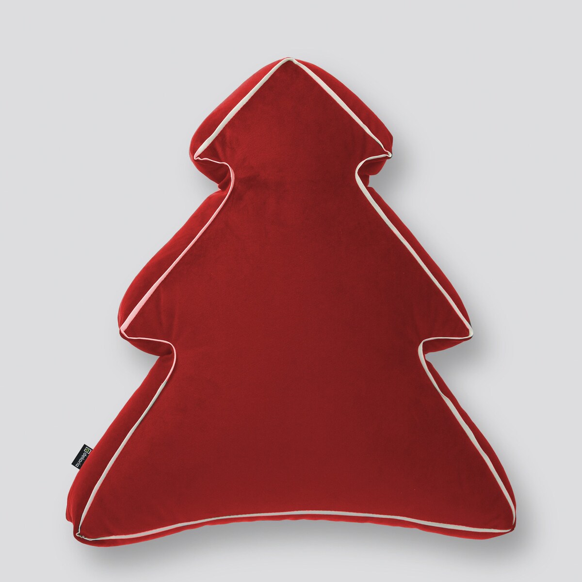 Poduszka Choinka 40x41 cm, intensywna czerwień, 40x41x8cm, Christmas