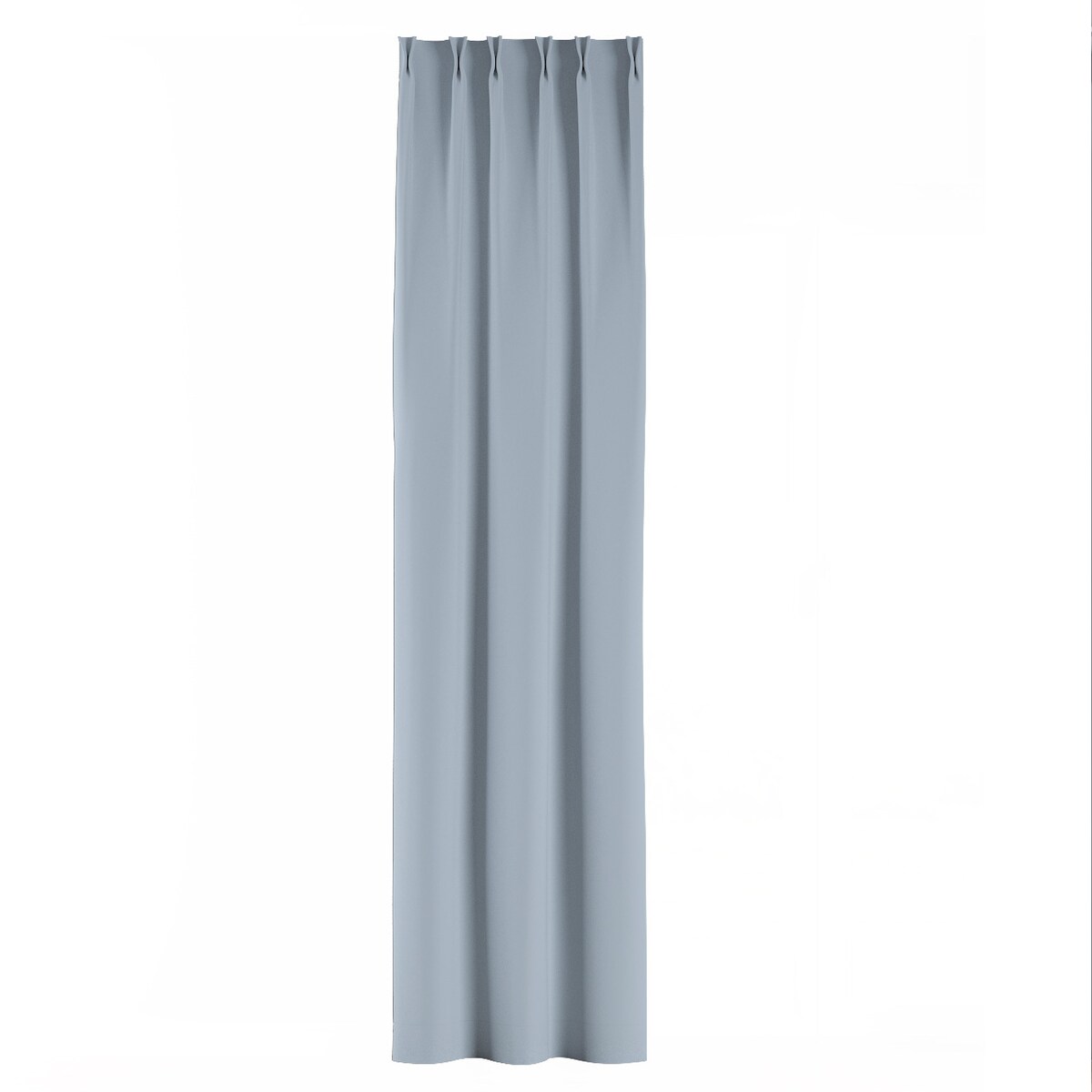 Zasłona na haczykach flex podwójnych 130x260 gołębi szary