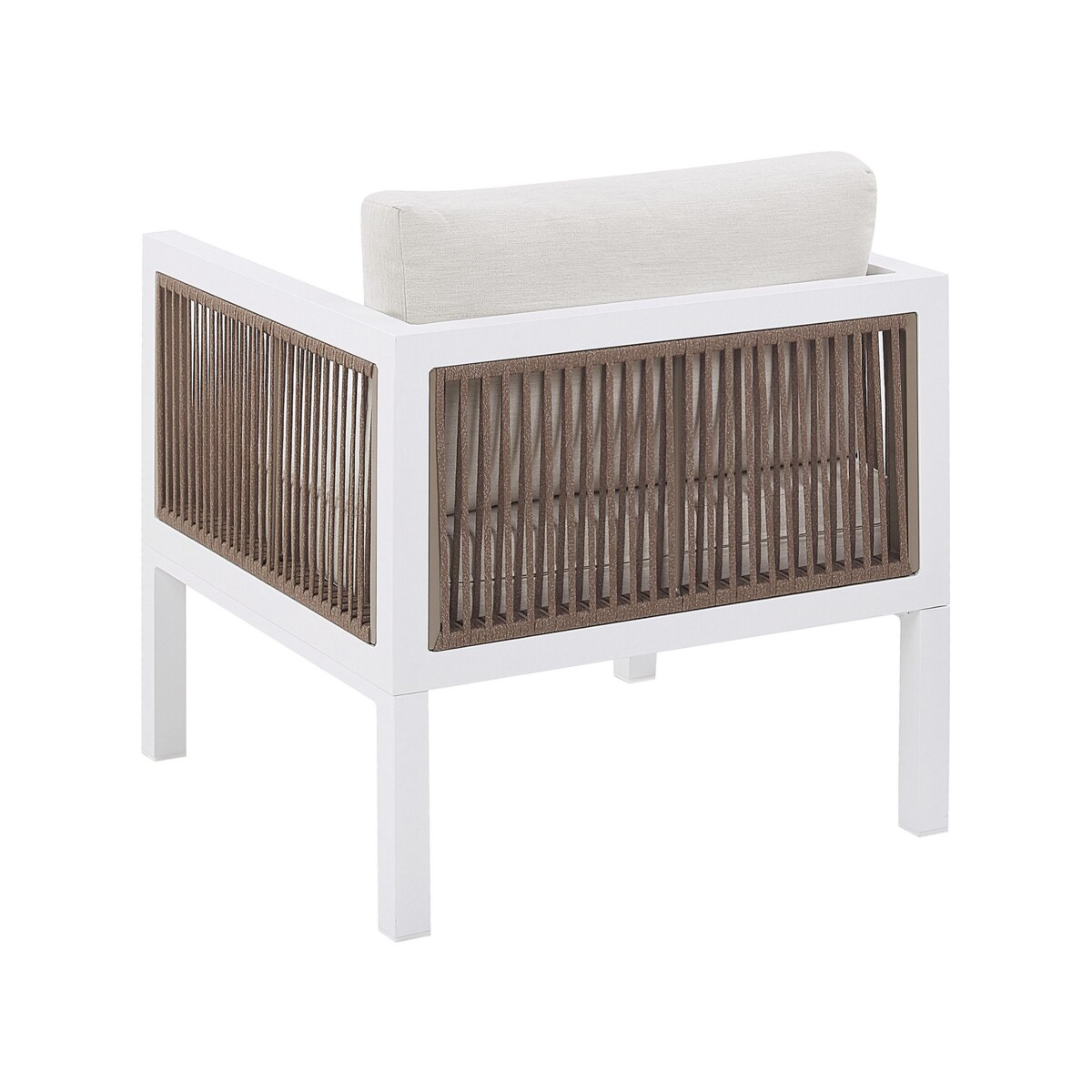 Zestaw ogrodowy 5-osobowy beżowy BORELLO