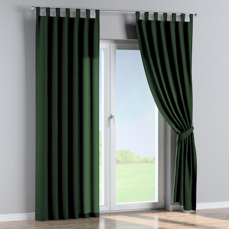 Zasłona na szelkach 1 szt. 130x260 zielony
