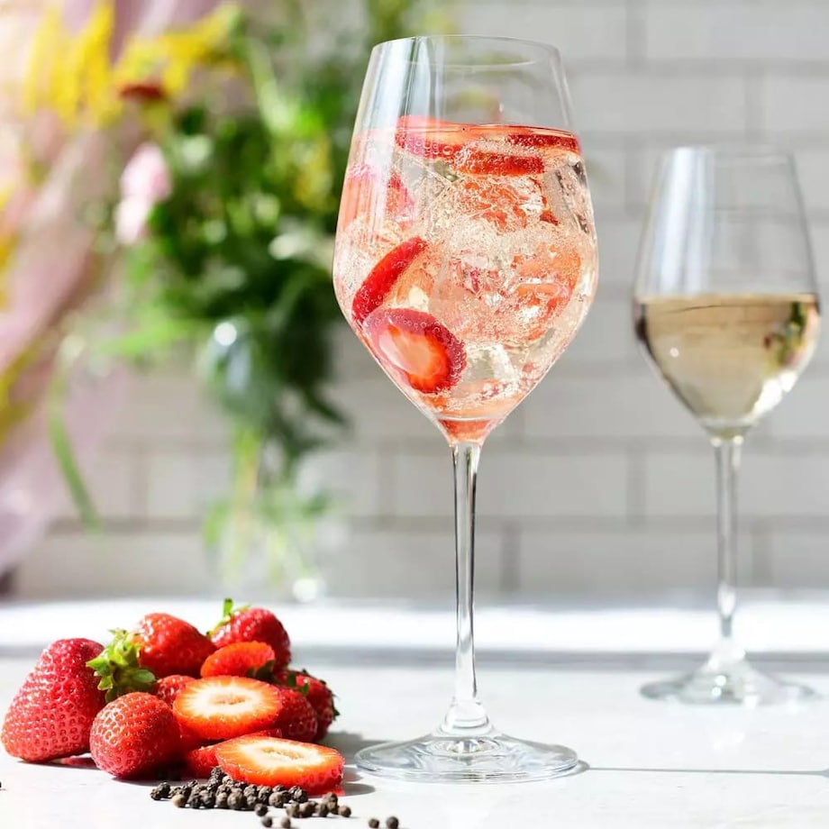 Kieliszki do Wina Czerwonego Krosno Splendour 6 x 300 ml Komplet na Prezent