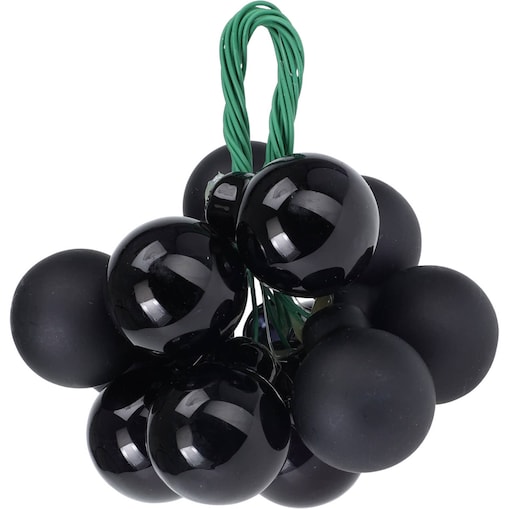 Dekoracja świąteczna z bombkami, 12 sztuk