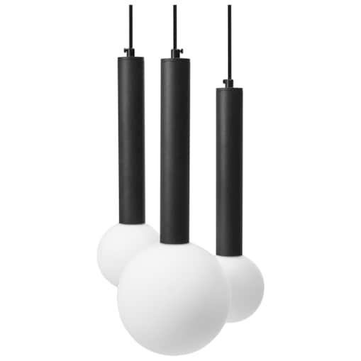 Lampa wisząca LED BOUES Metal Czarny