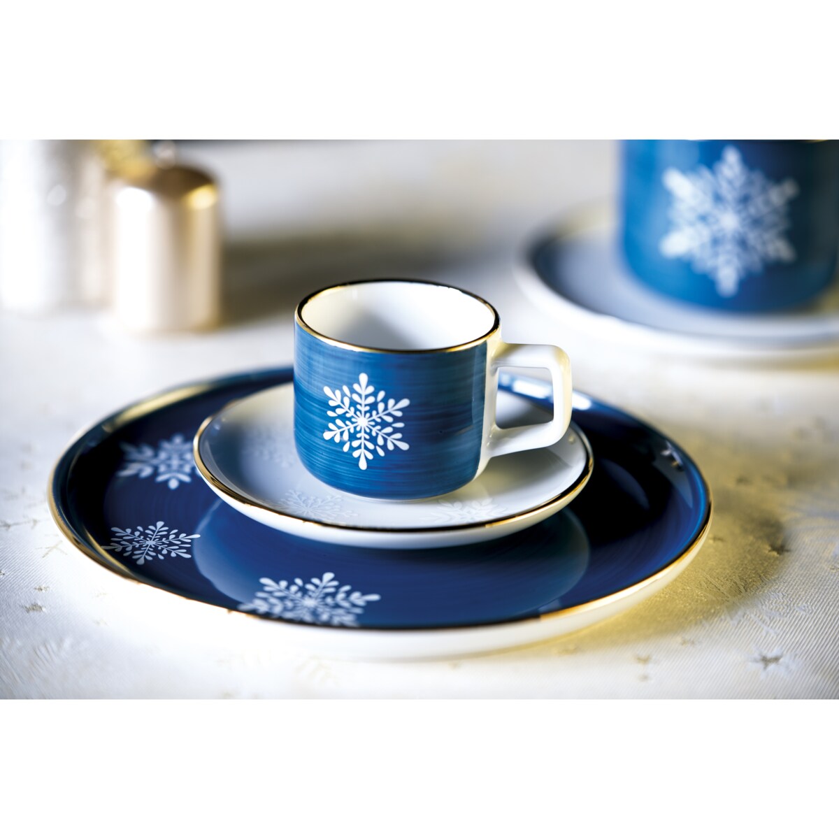 Filiżanka 250 ml ze spodkiem Ankara Magiczna Noc LU03 (0353)