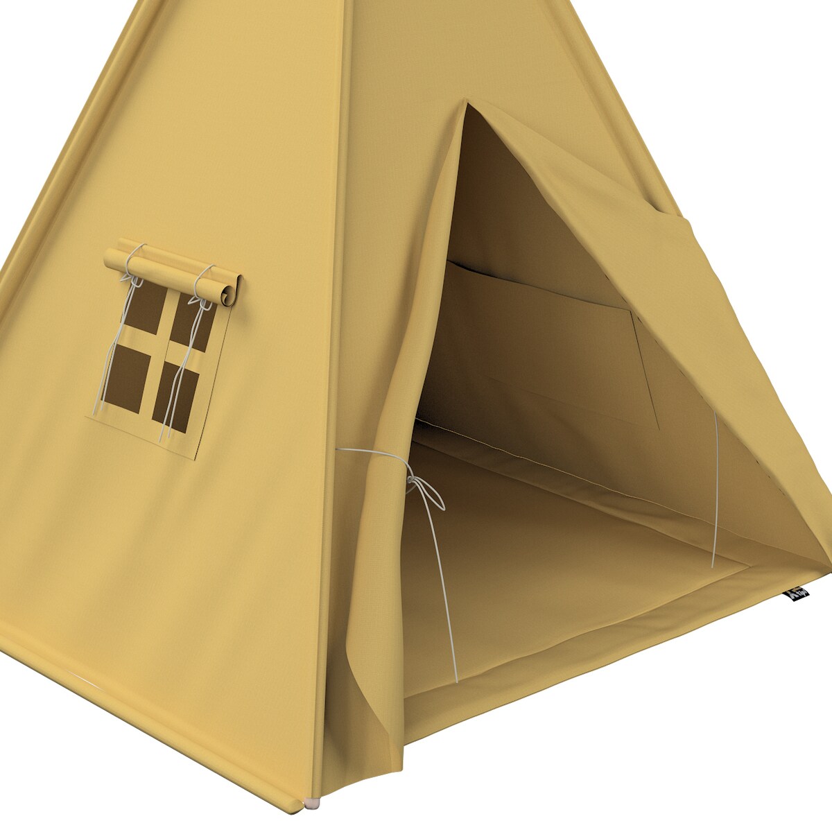 Mata do tipi, zgaszony żółty, 110x110, Cotton Story