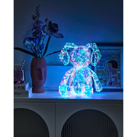 Dekoracja LED Królik KINTAUS Kolorowy