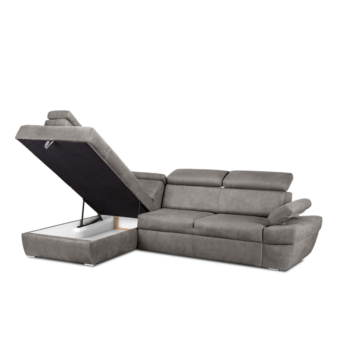 KONSIMO RATLO Narożnik lewy, kolor jasnoszary