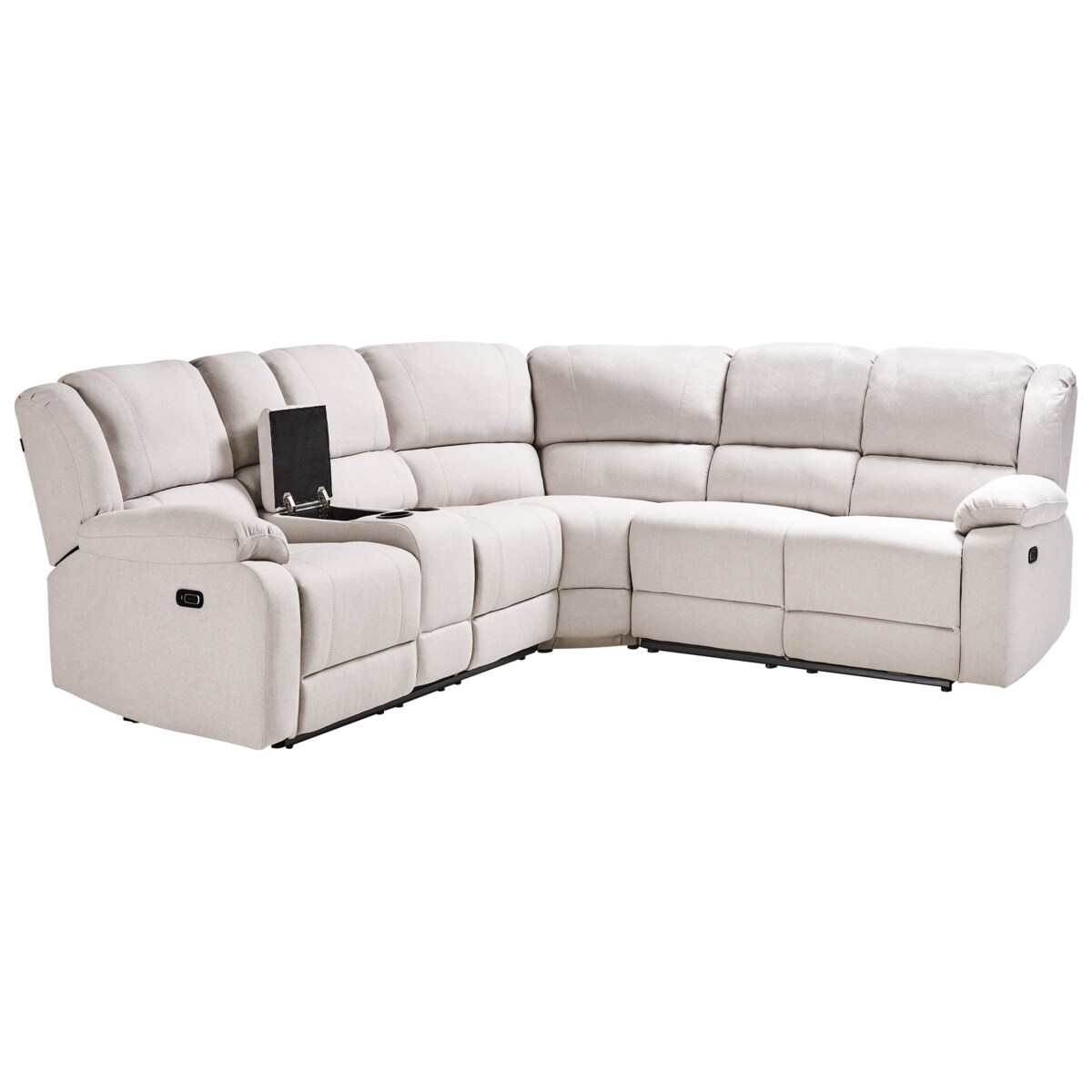 Narożnik ROKKE Jasnobeżowy Lewostronny