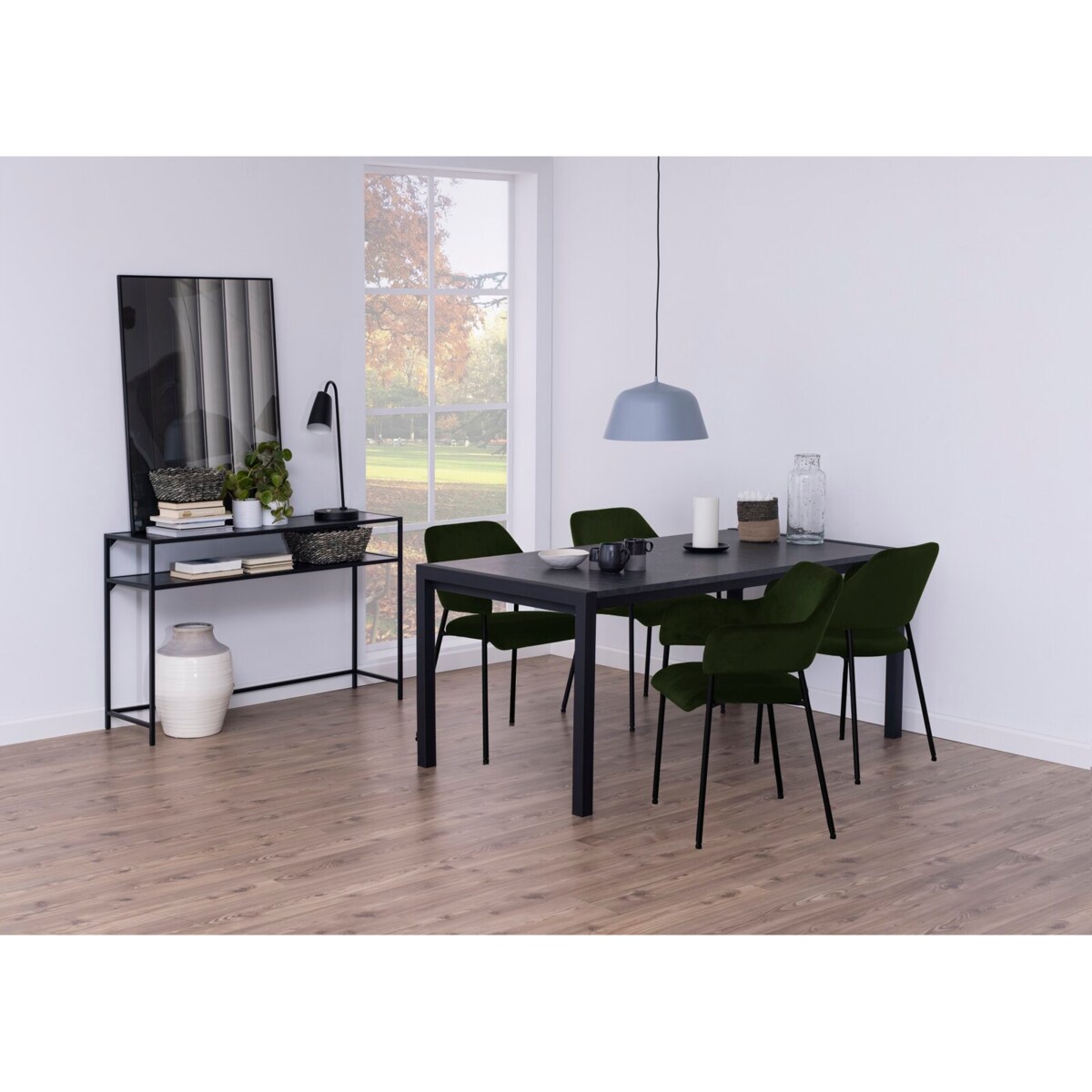 Zestaw 2 KRZESŁA Z PODŁOKIETNIKAMI Lima WELUROWE zielone