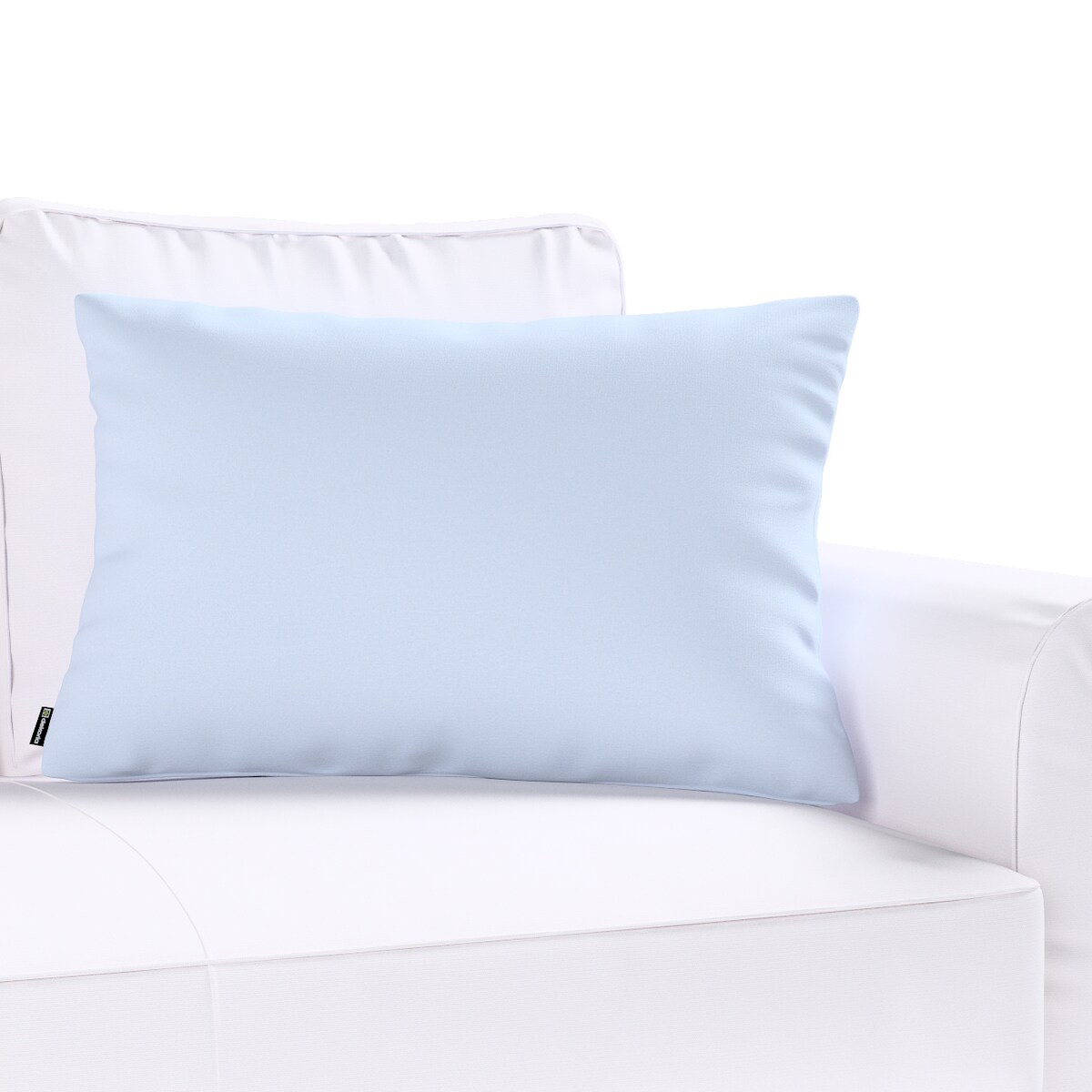 Poszewka Kinga na poduszkę prostokątną 47x28 pastelowy niebieski