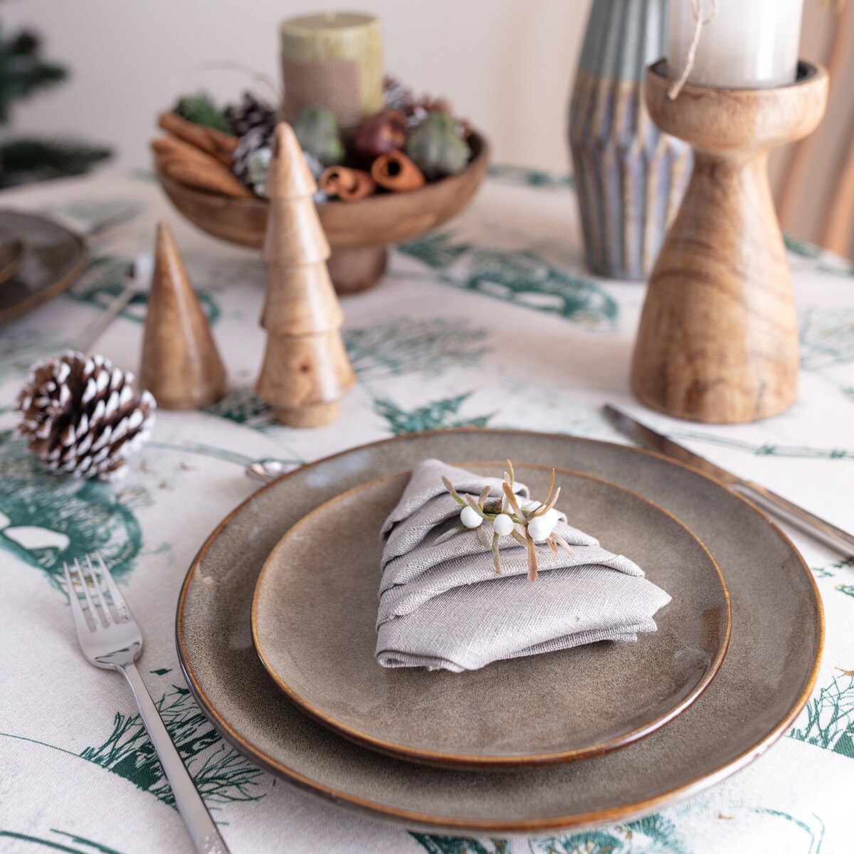 Talerz deserowy Gelato ⌀20cm brown, 20 x 2 cm