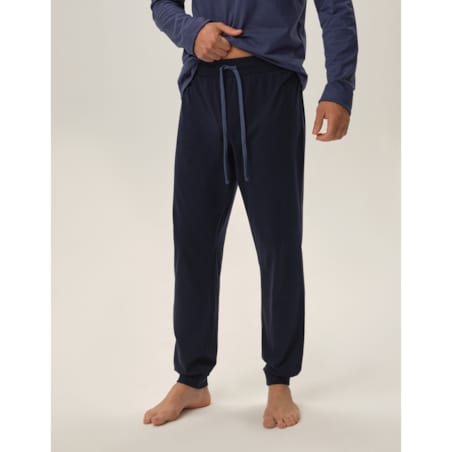 Piżama Jumper 41904-95X Niebieski Niebieski, XL