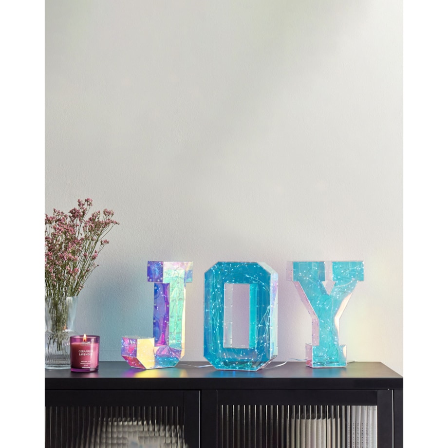 Napis podświetlany LED wielokolorowy CASTOR