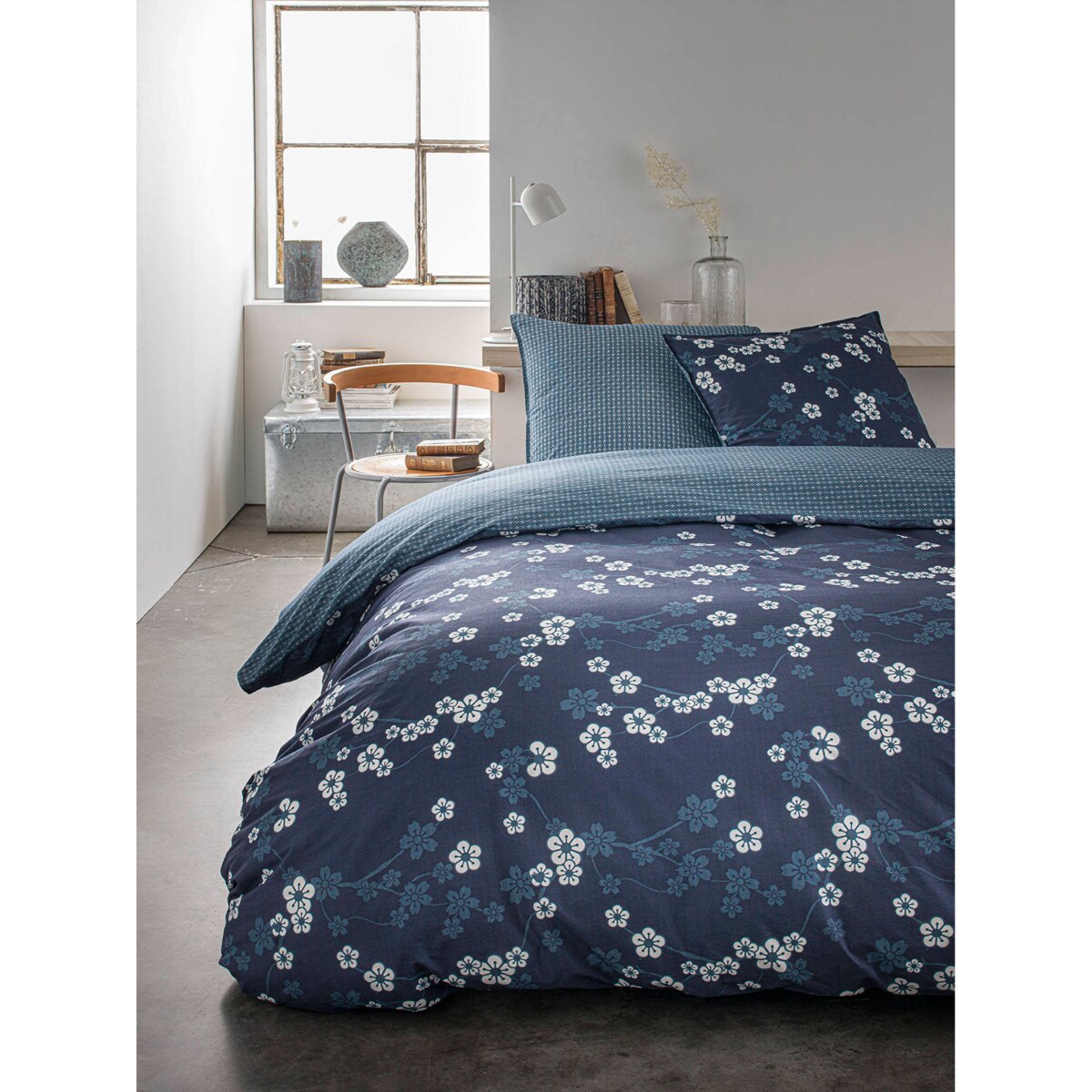 Pościel bawełniana FLOWERS, dwustronna