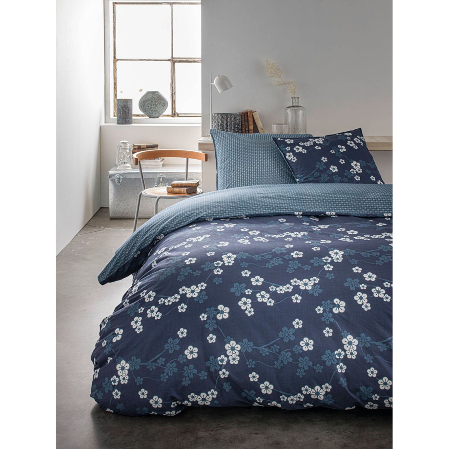 Pościel bawełniana FLOWERS, dwustronna