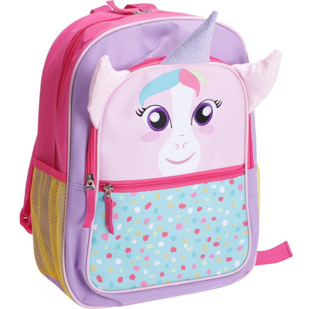 Plecak na wycieczkę, do szkoły dla 8-latka, 8-latki, z uszkami, 27 x 12 x 36 cm