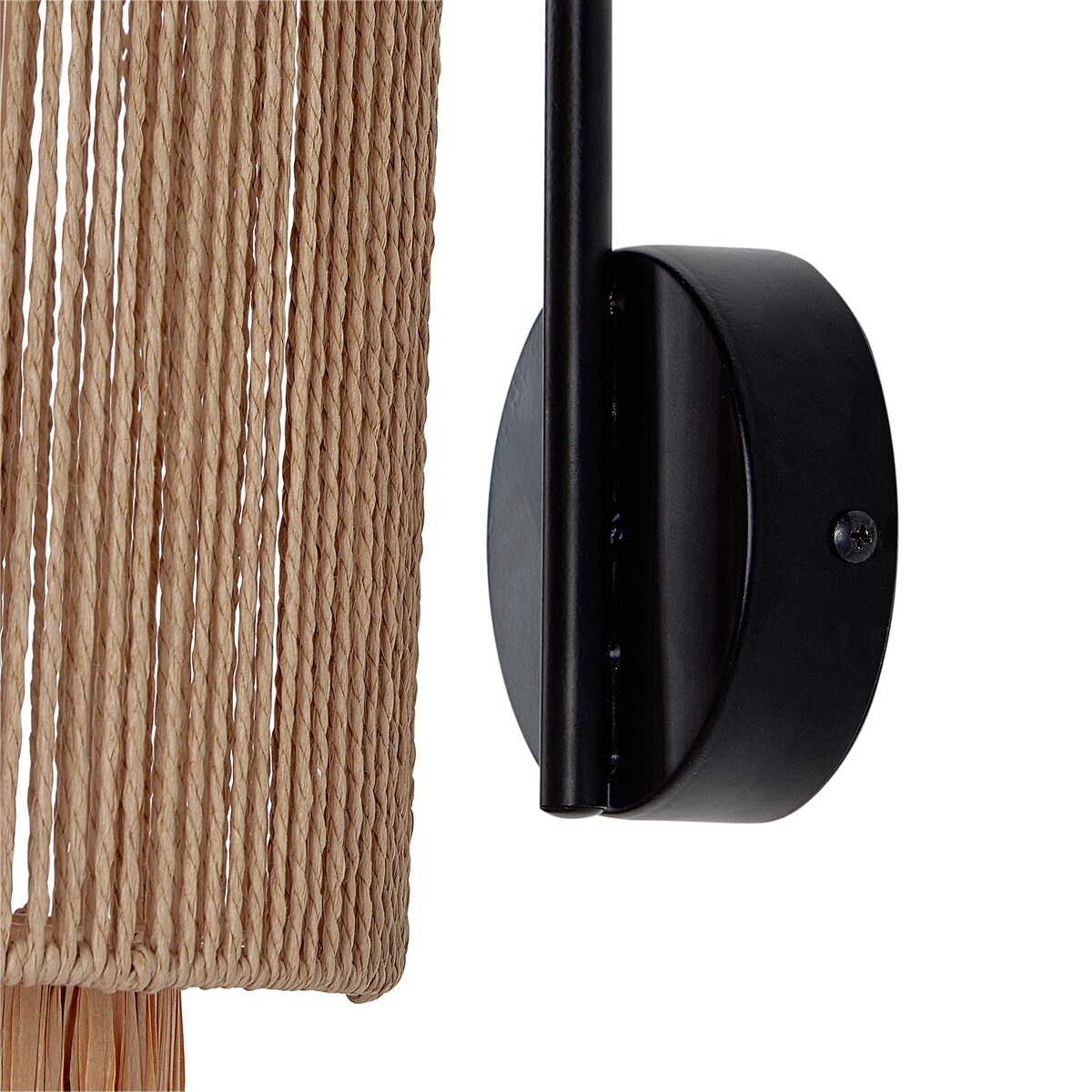 Zestaw 2 lamp ściennych JAMMA Naturalny Papierowa plecionka