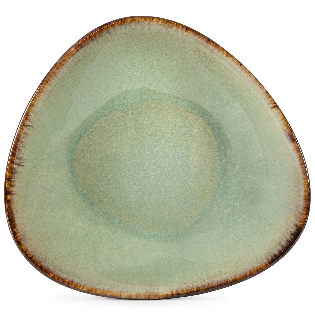 Konsimo PRIMA Talerz głęboki 6 szt., szałwiowy