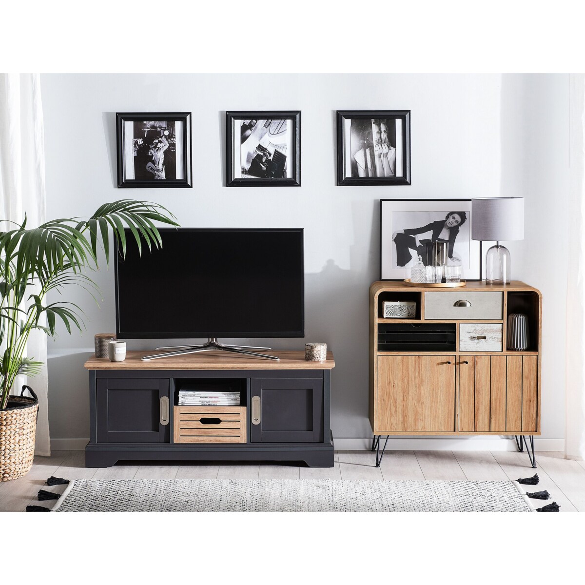 Komoda jasne drewno KYLE