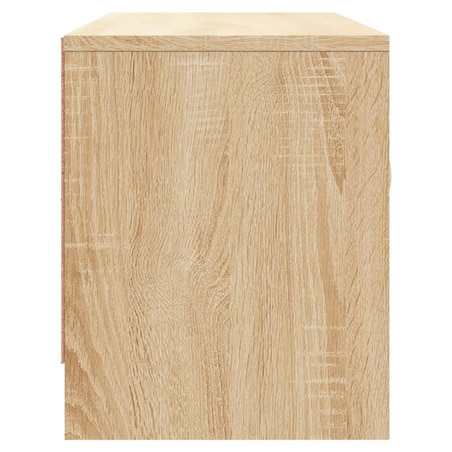 vidaXL Szafka pod telewizor, dąb sonoma, 102x30x37,5 cm