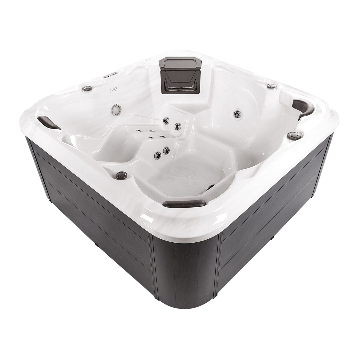 Wanna ogrodowa z hydromasażem biała TULAROSA