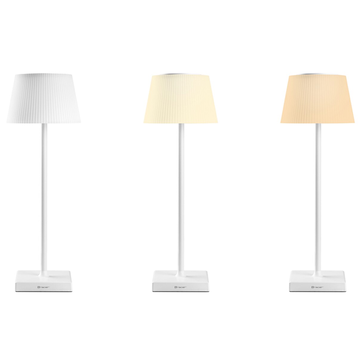 Lampka stołowa Pluto White