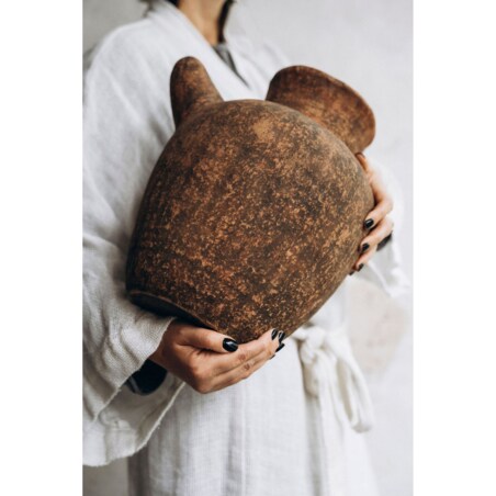 Wazon z terakoty VINA, W: 35 cm