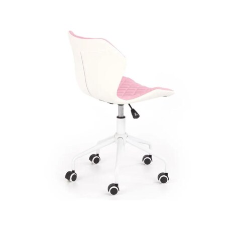 Fotel dla dziecka MATRIX 3 różowy/biały