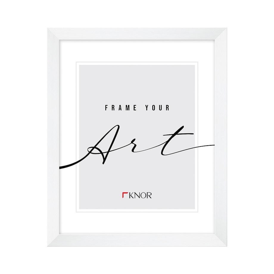 Biała ramka na zdjęcia 18x24 cm, foto rama, szeroka elegancka rama