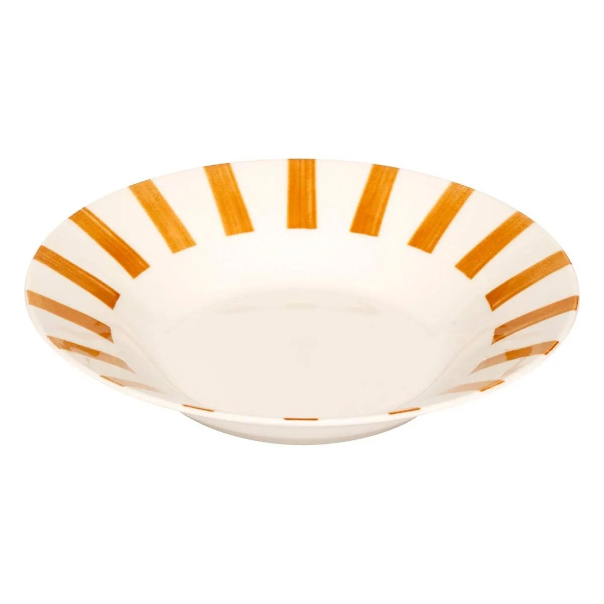 Komplet 6 talerzy głębokich Cheri pomarańczowe Ø20,2 cm