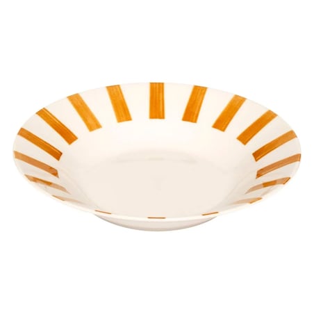 Komplet 6 talerzy głębokich Cheri pomarańczowe Ø20,2 cm