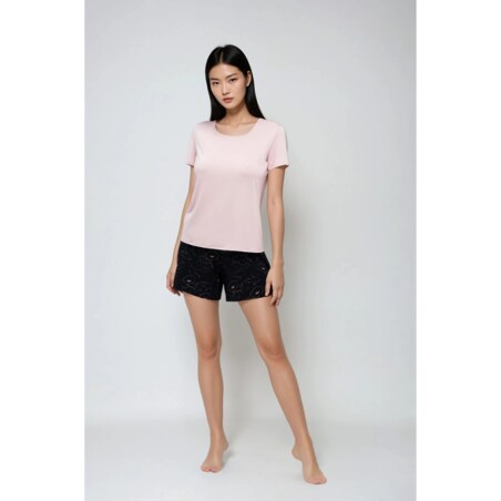 Komplet Koi Beżowo-czarny Beżowo-Czarny, XL